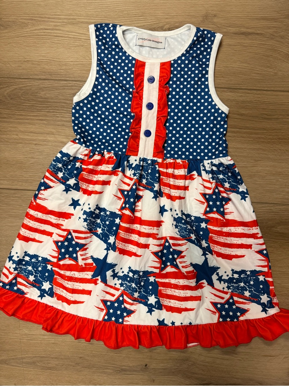 American Flag Patriotic Dress